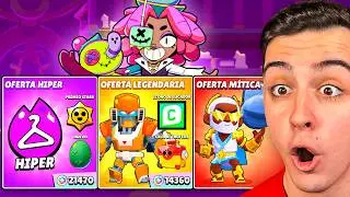 I spent 30 DAYS OPENING EXCLUSIVE OFFERS in BRAWL STARS 😱🚨 (new shop)
