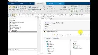 Lecture 15 Defining Functions in Matlab