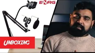 Unboxing ENRG Boom Arm Mic Stand
