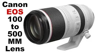 The Canon EOS RF 100-500mm F4.5-7.1 L IS USM Lens