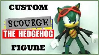 Custom Scourge the Hedgehog Figure