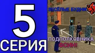 ПУТЬ ДО ЛИДЕРА ФСИН на БЛЕК РАШЕ #5! ВЕСЁЛЫЕ БУДНИ ПОДПОЛКОВНИКА ФСИН!😄