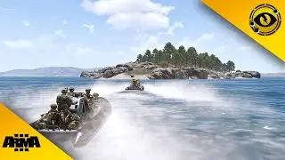 ISLAND ASSAULT on Altas | ARMA 3 Public Zues