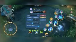 CARA GESER MAP ML pro player || Map, Posisi tombol, joystick arah