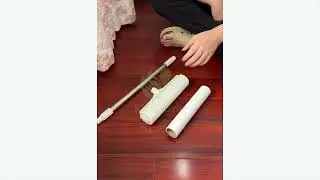 How To Use Retractable Sticky Lint Roller