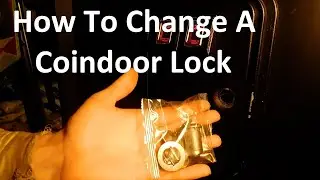 How To Change A Coin Door Lock {Anyone Can Change A Lock Super Fast!}