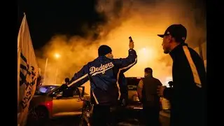 🔴LIVE - Chaos in LA - Dodgers Win World Series #Dodgers #WorldSeries #LosAngeles #Champs