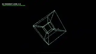 How to Code a 4D Tesseract Perspective Projection in Three.js & JavaScript | Hypercube Tutorial
