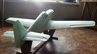 Mustang P-51B/RC/1200мм /пенопласт /Turnigy D3536/8 1000KV