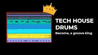 Groovy Tech House Drums In Ableton | Tutorial