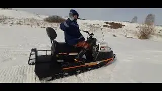 Купил снегоход. БУРАН Лидер АДЕ.2022г Обкатка!!!