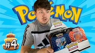 MORE HIDDEN FATES TINS! MY BIRTHDAY POKEMON CARDS! #4