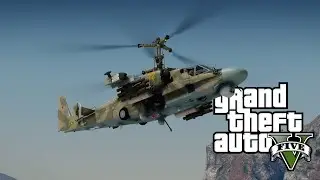 GTA V KA-52 Hokum-B Russian Helicopter [MOD]