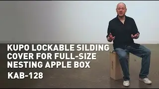 KUPO Lockable Sliding Cover for Full-Size Nesting Apple Box (KAB-128)