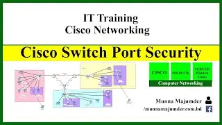 Switch Port Security on Cisco Packet tracer | Port Security configuration | CCNA Tutorials