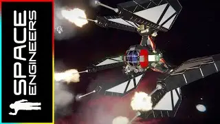 The TIE First Order Defender!! - Space Engineers