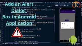 Easiest Way to Add Custom Alert Dialog Box in Android Studio with Kotlin | KOTLIN | Android Studio