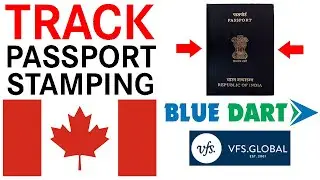 How To TRACK PASSPORT STAMPING? 🇨🇦 (Canada VISA Stamping Process)