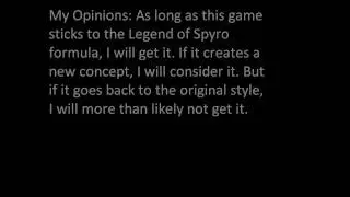 Spyro's Kingdom - New Game