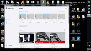 Sketchup 2021 import dwg episode 2