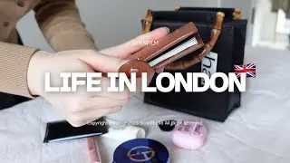 ENG) vlog. 🇬🇧 늦깎이 유학생의 영국 라이프 시작, 런던에서 집 구하기, 미친 물가, 카페&서점 투어, 열심히 일하면서 놀러다닌 일상 브이로그☆ﾐ / 수린 suzlnne