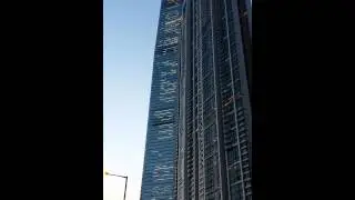 070 ICC Tower International Commerce Centre Lights Hong Kong