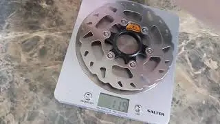 Shimano SMRT70S disc rotors (160 and 140 mm) weights
