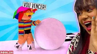 CORRIDA COM BOLA DE NEVE NO ROBLOX! (Snow Race)
