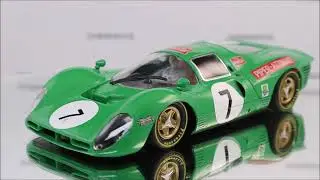 Policar 06E Ferrari 412P Kyalami 1967 #7 Analog / Carrera Digital 132