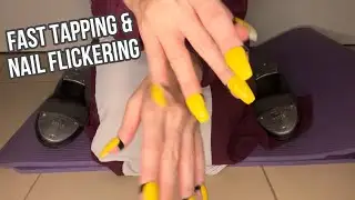 ASMR * Fast Nail Flickering & Tap Shoe Tapping * No Talking * ASMRVilla