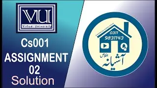 CS001 ASSIGNMENT 02 SOLUTION SPRING 2021