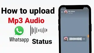 whatsapp status m audio kese lagai?(Hindi)voice recording Whatsapp p kese lagai