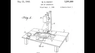 Walt Disney's Patent on the Art of Animation