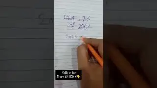 Math tricks 2021| percentage tricks math | vedic math tricks| vedic math percentage tricks| 