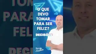 O que você toma para ser feliz?  