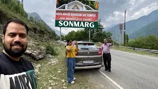 EP 6 - Kheer Bhawani Mandir and Sonmarg gae apni Maruti Baleno se 🔥