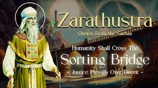 Zoroastrian Quotes - Humanity Shall Cross the Sorting Bridge | Wisdom From the Gathas of Zarathustra