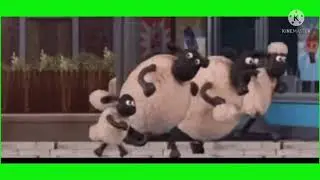 Shaun the sheep Running Sheep Green Screen
