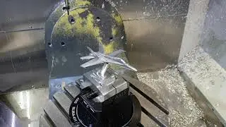 RAAF, F/A18 model 5-Axis machined