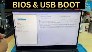 Dell XPS 15 9570 BIOS And Enable UEFI USB Boot | Windows Installation