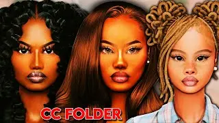✨ URBAN FEMALE MEGA SIM DUMP CC FOLDER & SIM DOWNLOAD!! | DESIGNER, CLOTHES+MORE!! | SIMS 4 LOOKBOOK