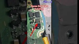 Tecno KE5 Spark 6 Go Light Solution Easy Jumper 100%Fixed lcd backlight