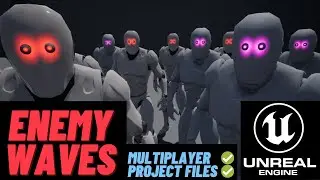 Multiplayer Wave Based Enemy Spawner - UE4 Tutorial