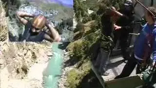 My Canyon Swing - Shit scary as u see!!!