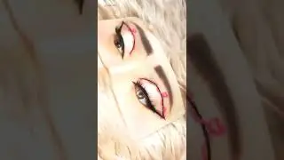 Glitter makeup for parties is very easy