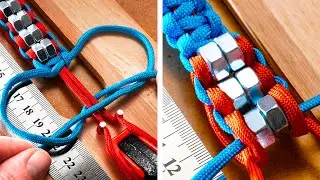 Unique handmade bracelet. Fantastic DIY Jewelry