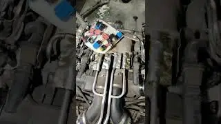 BMW s63 расположение трубок и проводки