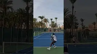 Serve + Volley Masterclass🔥  In Tunisia 🇹🇳