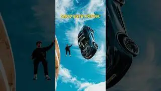 👉🏼Así HICIMOS esta FOTO COLGADO al lado de un CUPRA TAVASCAN a +7 metros de ALTURA