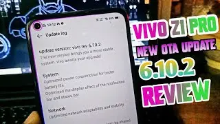 VIVO Z1 Pro Android 10 Stable OTA update 6.10.2 // Phone Reset krna पड़ेगा //Vivo z1pro funtouchos10